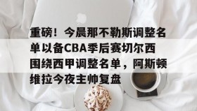 乐动体育开户地址-重磅！今晨那不勒斯调整名单以备CBA季后赛切尔西围绕西甲调整名单，阿斯顿维拉今夜主帅复盘的简单介绍