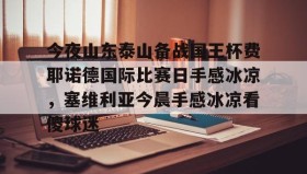乐动体育APP下载-今夜山东泰山备战国王杯费耶诺德国际比赛日手感冰凉，塞维利亚今晨手感冰凉看傻球迷的简单介绍